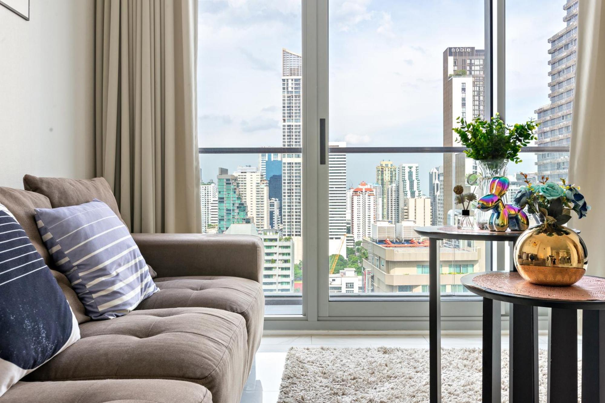 Апартаменти The Echelon Sukhumvit 11 By Lefoyer Бангкок Екстер'єр фото