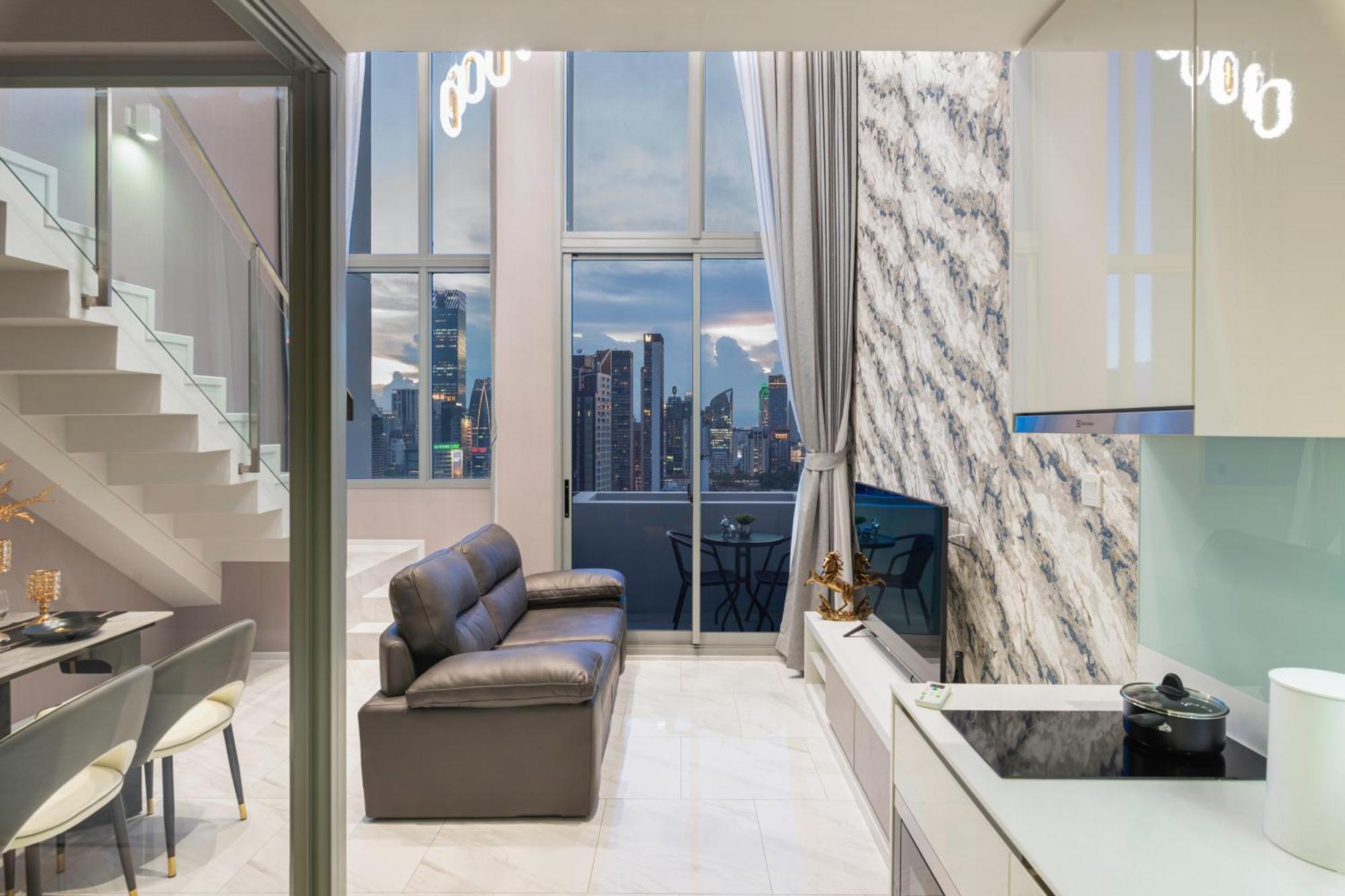 Апартаменти The Echelon Sukhumvit 11 By Lefoyer Бангкок Екстер'єр фото